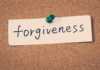 Forgiveness is for you, not anyone else